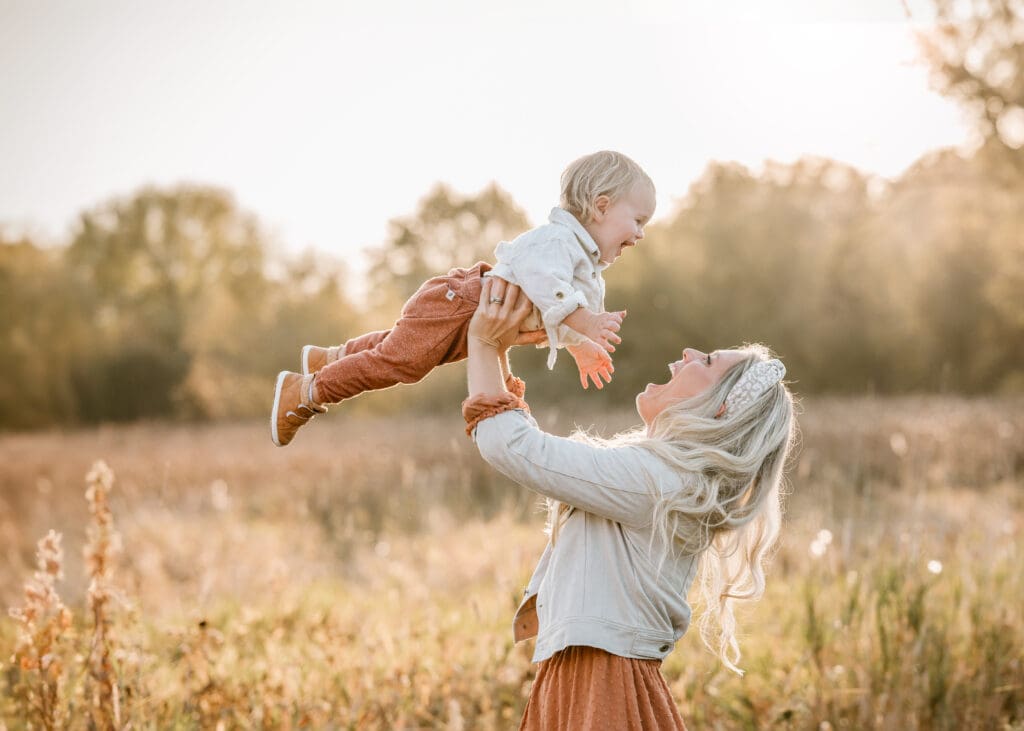 Family Session During Golden Hour | Minnesota