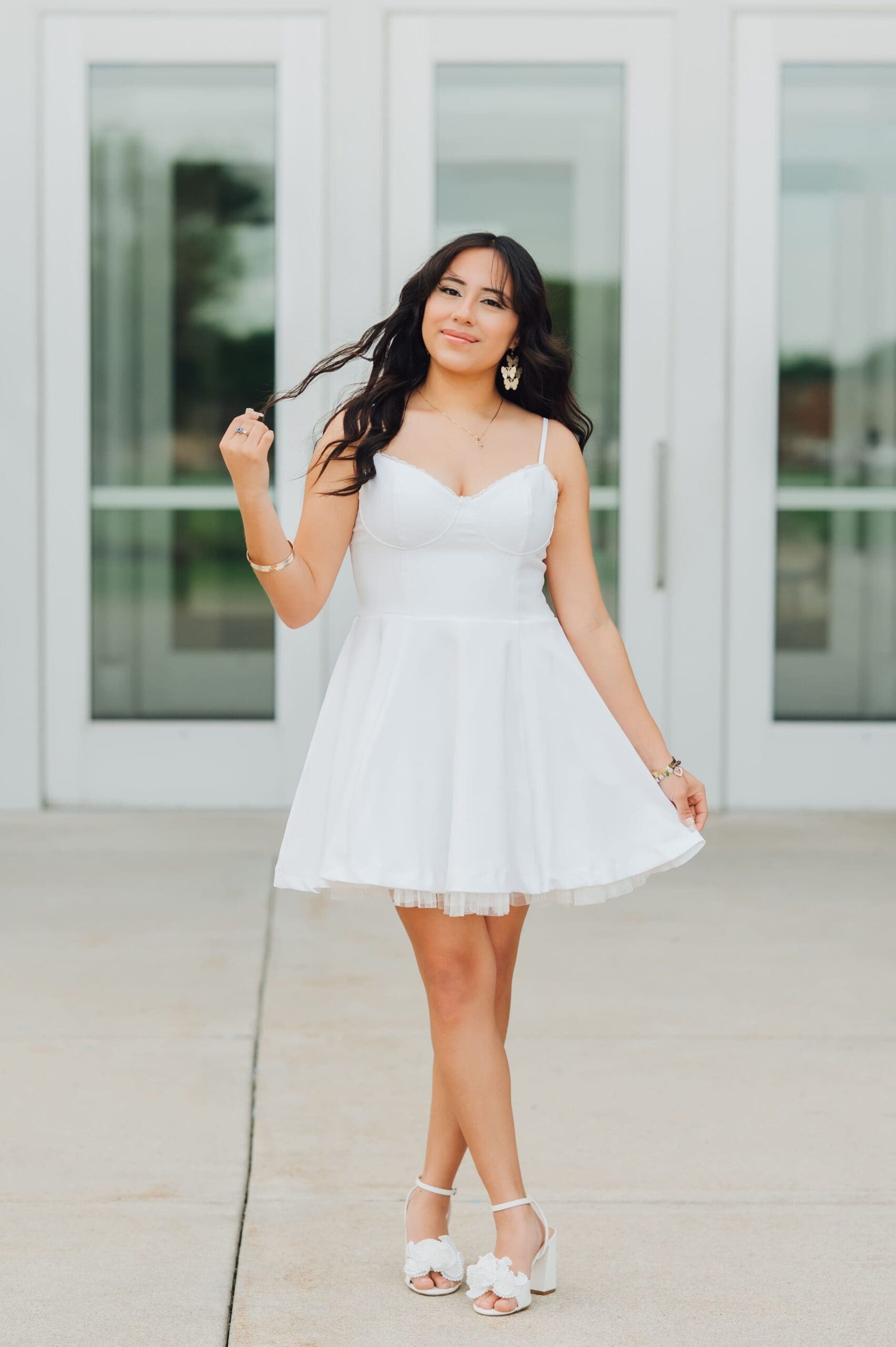 Senior cap and gown session