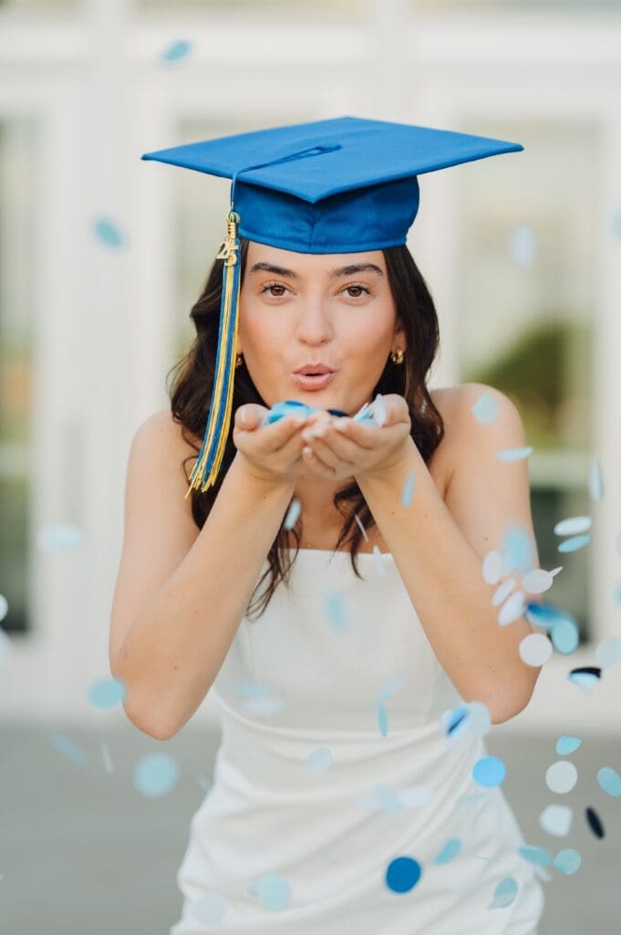 Senior girl grad session